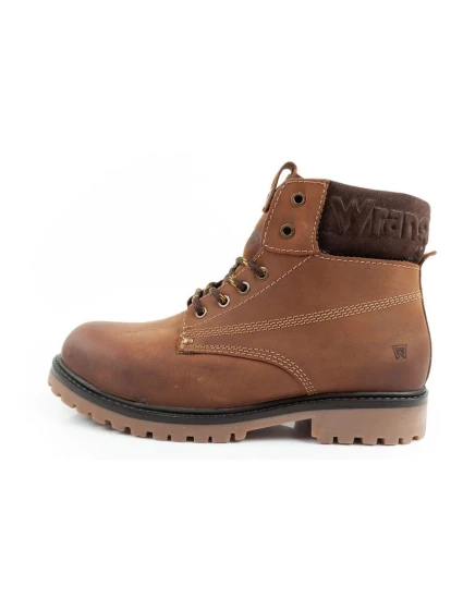 Arch pánské boty model 21420763 boty elegantní přírodní kůže hnědá - Wrangler
