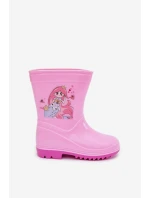 Dětské holínky růžové model 21794006 - Boto Dětské holínky růžové model 21794006 - Boto