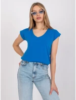 Tričko RV TS model 17047378 tmavě modrá - FPrice Tričko RV TS model 17047378 tmavě modrá - FPrice