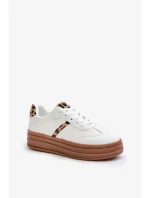 Športová obuv PC2802 leopard - Krok vo veľkom štýle