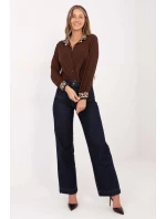 Košeľa s dlhým rukávom model 221990 Taliansko Moda