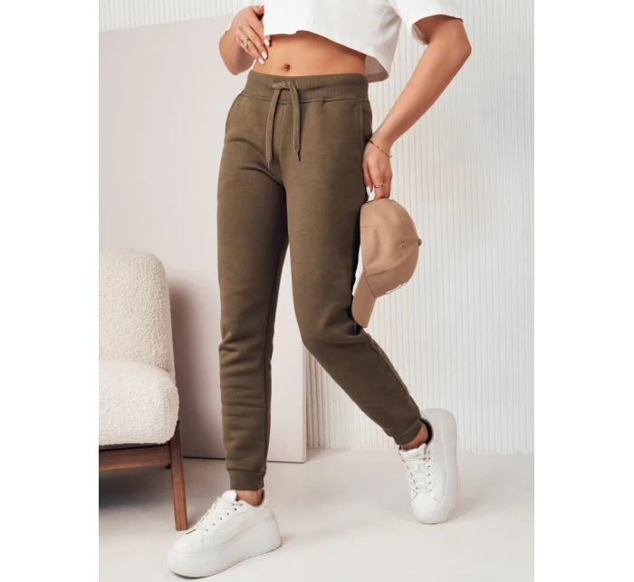 Dámske tepláky VELARA hnedé FashionStreet UY2019