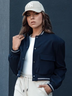 Dámska tmavomodrá bomber bunda CHOMP FashionStreet TY4477