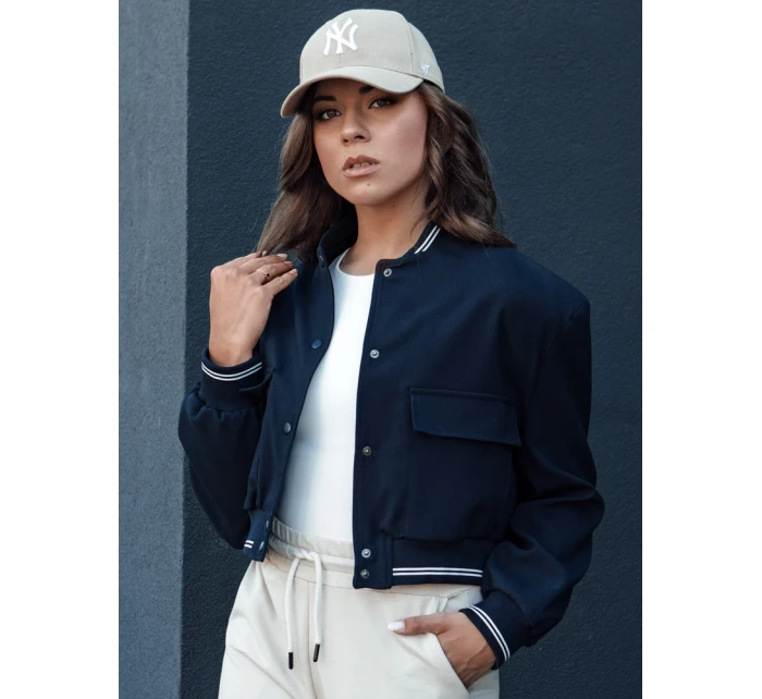 Dámská tmavě modrá bunda Dstreet model 21979549 - FashionStreet Dámská tmavě modrá bunda Dstreet model 21979549 - FashionStreet