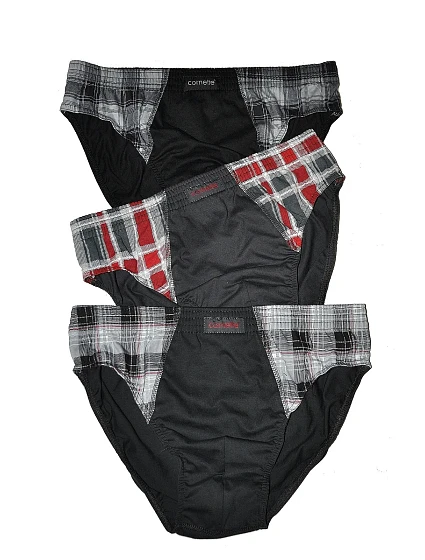 Pánské slipy Cornette Comfort 3-Pack A'3 2XL-3XL Pánské slipy Cornette Comfort 3-Pack A'3 2XL-3XL