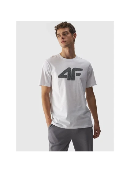 Pánske tričko s potlačou 4F 4FWMM00TTSHM1844-10S pánske