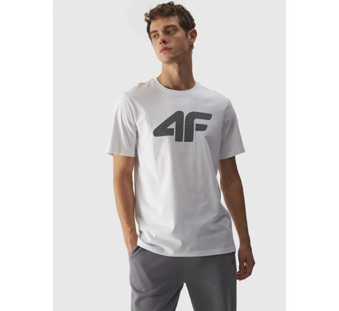 Pánske tričko s potlačou 4F 4FWMM00TTSHM1844-10S pánske