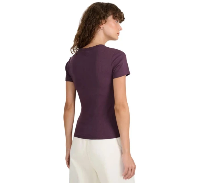 Dámske tričko 4F F2337 tmavo fialové 4FWAW25TTSHF2337 50S