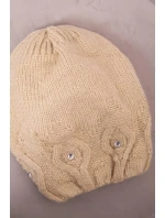 Dámska čiapka Ramona K383 svetlo béžová Dámska čiapka Ramona K383 svetlo béžová