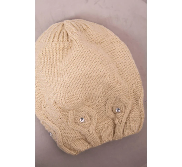 Dámska čiapka Ramona K383 svetlo béžová Dámska čiapka Ramona K383 svetlo béžová