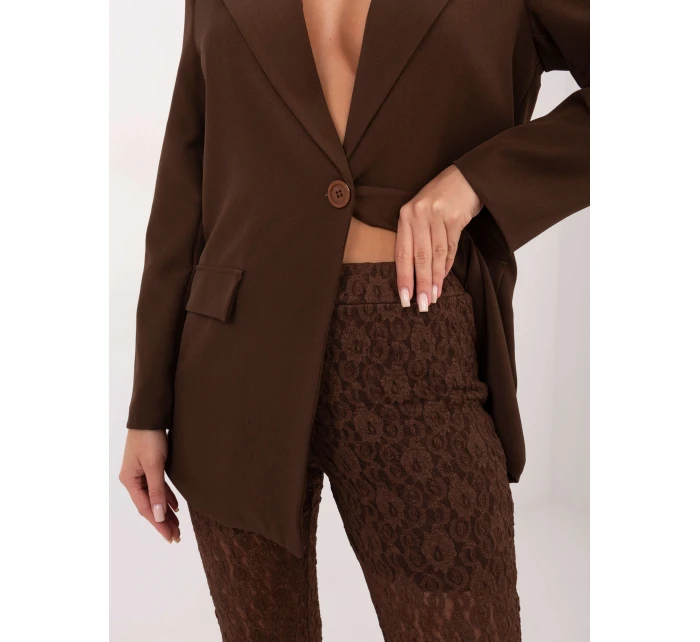 Spodnie IT SP model 21798136 brązowy - FPrice