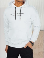 Pánská bílá mikina s potiskem Dstreet model 21976144 - FashionStreet