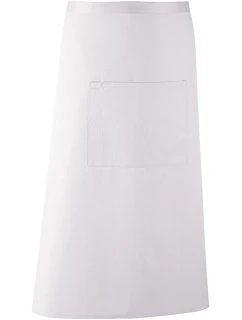 PR 158 Zástěra do pasu dlouhá "Colours" model 22470820 white - Premier