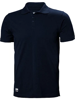 Helly Hansen Classic 2.0 79398 Pánske polo tričko s piké vzorom „Classic 2.0“ 59.9398 tmavomodré