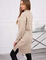 Stojaci sveter béžový