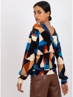 Blúzka DHJ BZ 6550.74P tmavo modrá