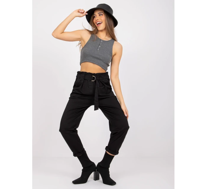 Nohavice DHJ SP 3629.16P čierne