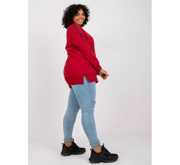 Tunika RV TU 7158.76P tmavo červená Tunika RV TU 7158.76P tmavo červená