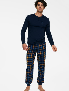 Obchodní pyžamo 40049-59X Námořnická modrá - Henderson