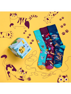Banánové ponožky Súprava ponožiek The Cat Set
