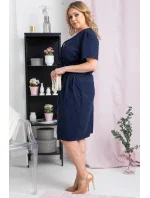 Dámské šaty model 18587035 modré - Karko Dámské šaty model 18587035 modré - Karko