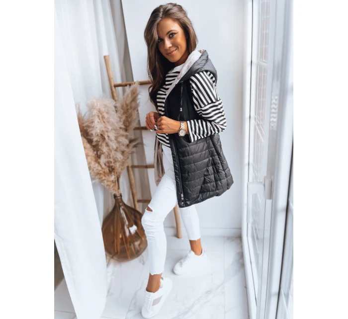 Dámská vesta černá Dstreet model 21967831 - FashionStreet Dámská vesta černá Dstreet model 21967831 - FashionStreet