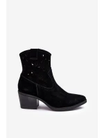 Kožené Boty S D&A Černá model 21636938 - S.Barski Kožené Boty S D&A Černá model 21636938 - S.Barski