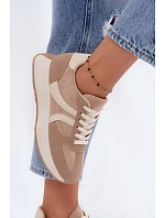 Dámske tenisky na platforme Beige Laurelia Dámske tenisky na platforme Beige Laurelia