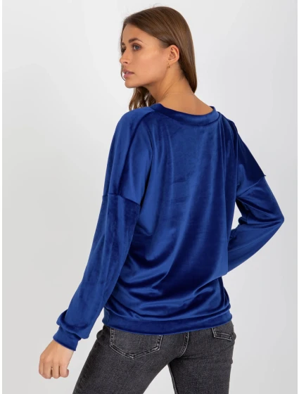 Mikina RV BL 8441.07P kobalt