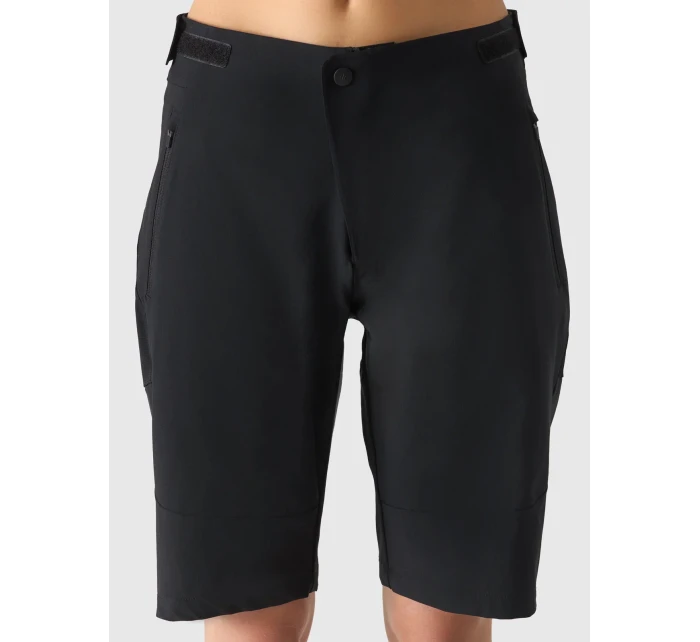 Dámské cyklistické šortky 4F - černé Dámské cyklistické šortky 4F - černé