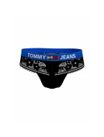 Dámske džínsové čipkované tangá UW0UW03950-BDS - Tommy Hilfiger Dámske džínsové čipkované tangá UW0UW03950-BDS - Tommy Hilfiger