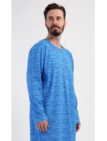 Pánská noční košile s dlouhým rukávem model 20851311 - Vienetta MAN