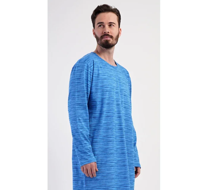 Pánská noční košile s dlouhým rukávem model 20851311 - Vienetta MAN