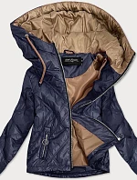 Tmavo modrá ľahká dámska bunda (BH2004)