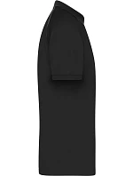 JN Pánské piqué polo se zipem 02. black/black model 22538313 - Daiber