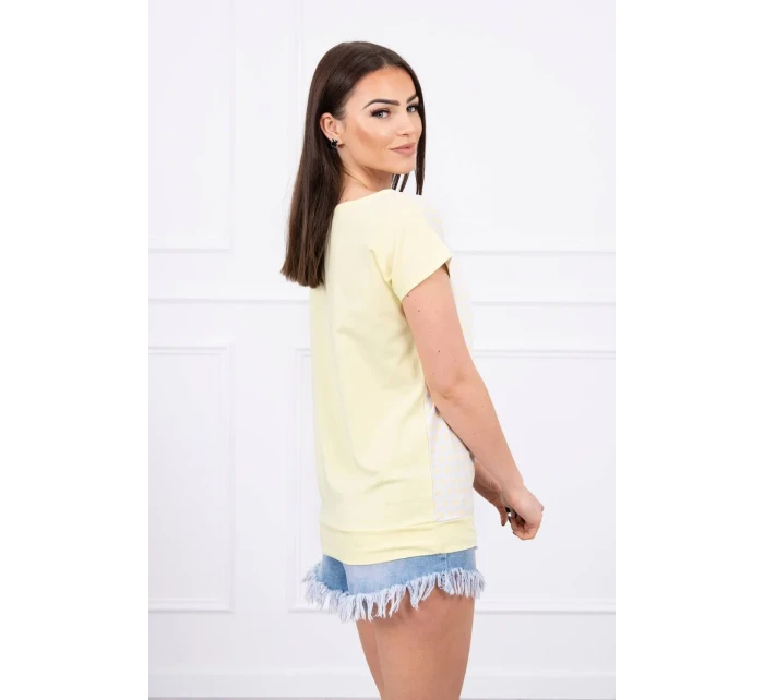 Blúzka hviezdy žltá