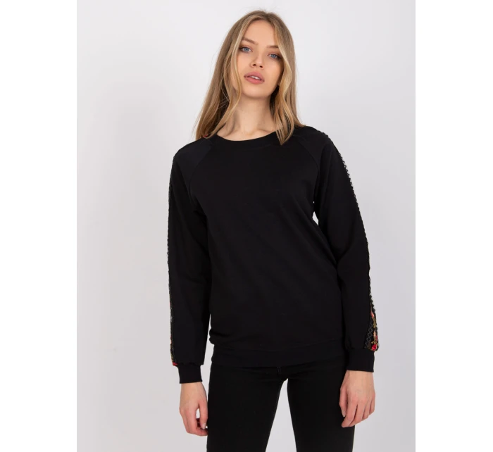 Mikina RV BL 7458.16 čierna Mikina RV BL 7458.16 čierna