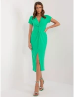 Dámské šaty DHJ SK model 21921126 Zelená - FPrice