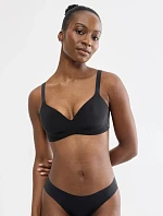 Dámska podprsenka ZERO Feel 2.0 THE UP TShirt Bra Black, čierna – SLOGGI