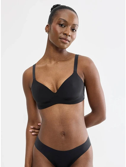 ZERO Feel 2.0 THE UP model 22288168 Bra Black Black - Sloggi ZERO Feel 2.0 THE UP model 22288168 Bra Black Black - Sloggi