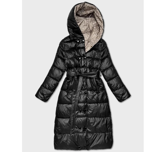 oboustranná dlouhá bunda s kapucí model 21759930 - MINORITY