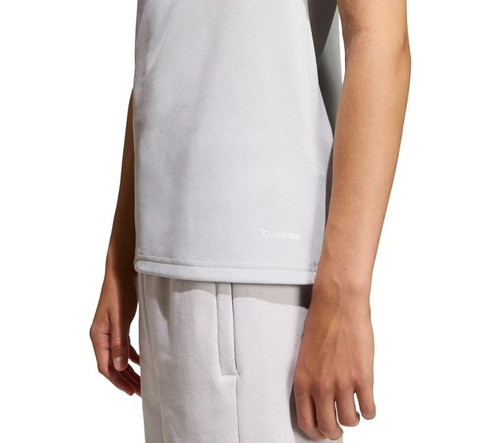 Detské tričko adidas Entrada 26 Polo light grey JZ6628