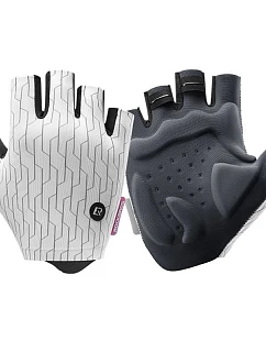 Rockbros MTB cyklistické rukavice veľkosť: S - bielo-čierne