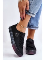 Dámské tenisky s barevnou Big Star Černá model 21608582 - Big Star Shoes