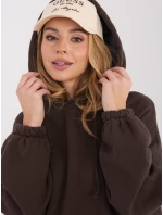 Mikina WT BL A1461.13P tmavohnedá