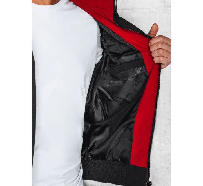 Pánska prešívaná bunda čierna FashionStreet TX4649