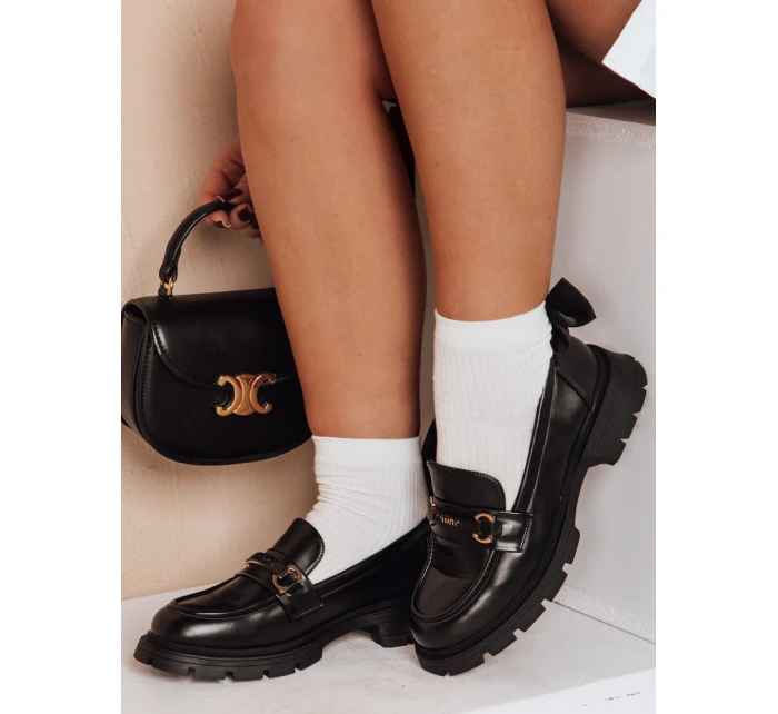 dámské mokasíny černé Dstreet model 21983867 - FashionStreet