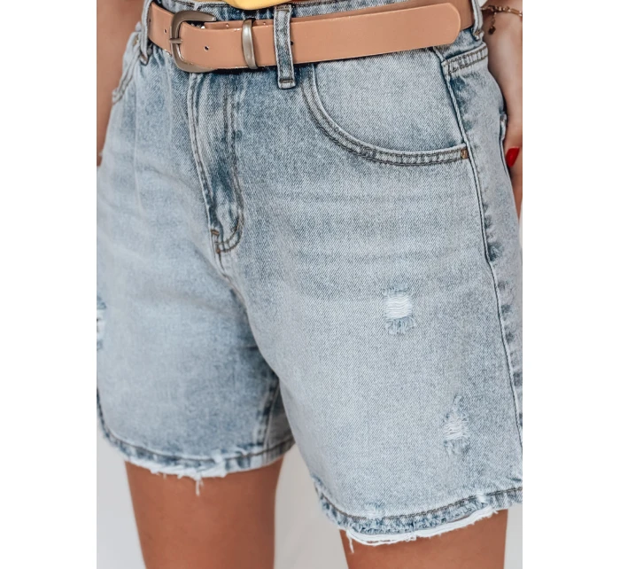 VALONNA dámske džínsové šortky modré FashionStreet SY0477