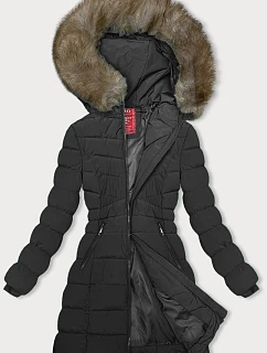 Černá péřová dámská zimní bunda model 21246007 - LHD