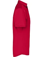 JN Popelínová business košile s krátkým rukávem 02.0 red model 22487659 - Daiber JN Popelínová business košile s krátkým rukávem 02.0 red model 22487659 - Daiber